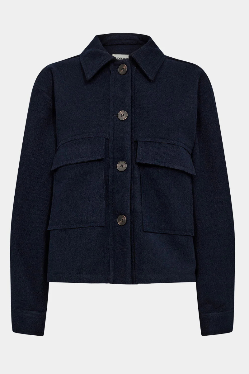 Sofie Schnoor, Navy Wool Jacket