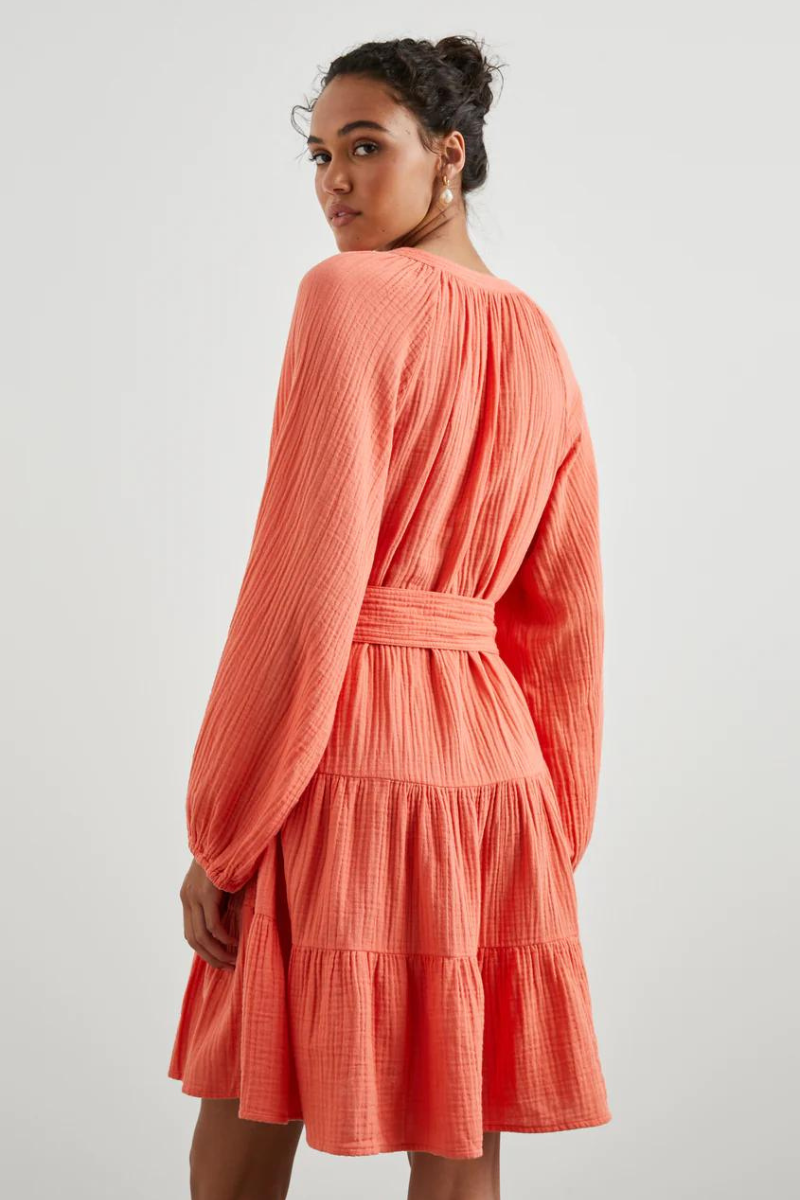 Rails, Aureta Dress- Papaya