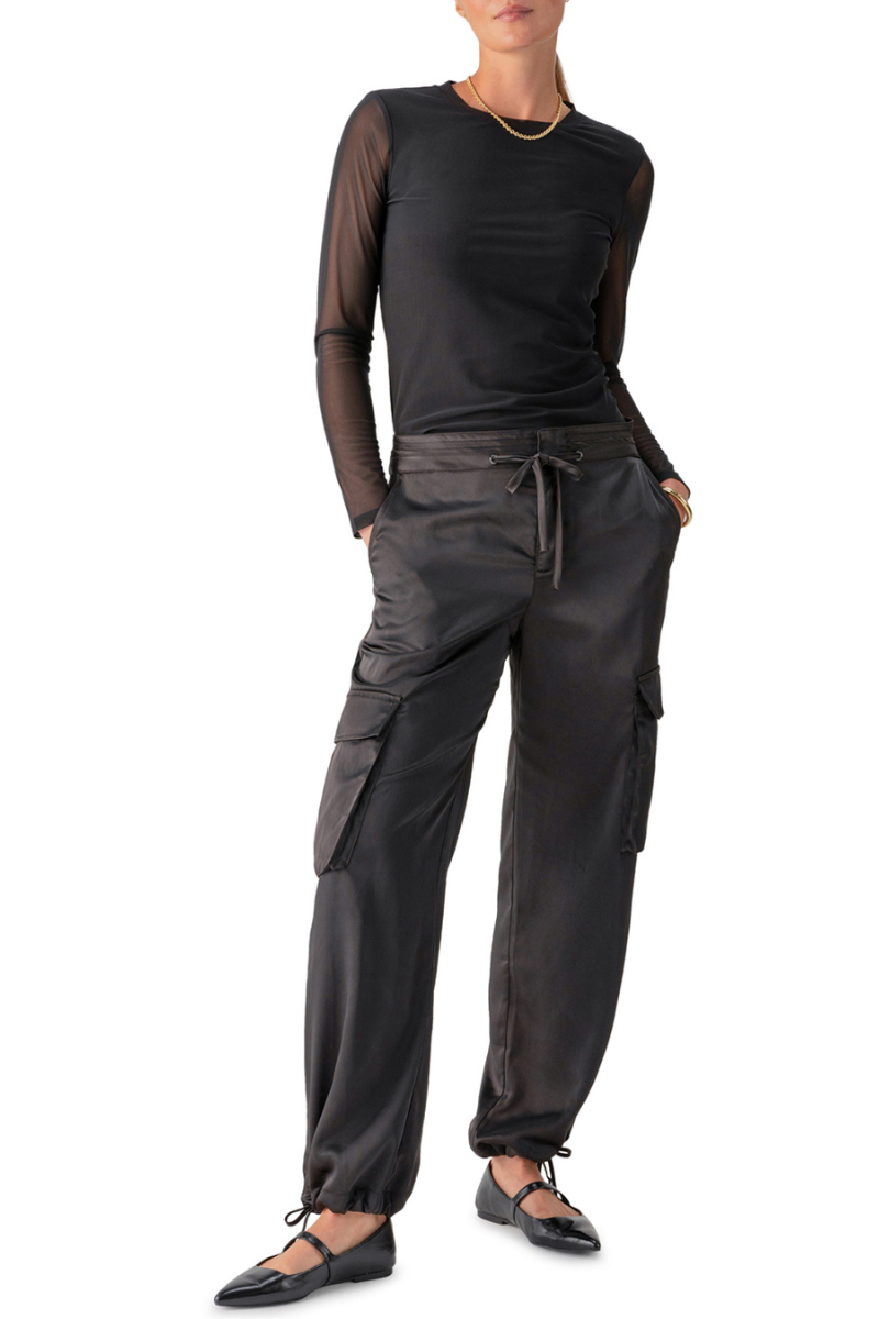 Sanctuary, Eve Cargo Pant -Black