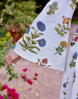 Maison Marigold, Lugano Maxi Dress- Multi Botanical