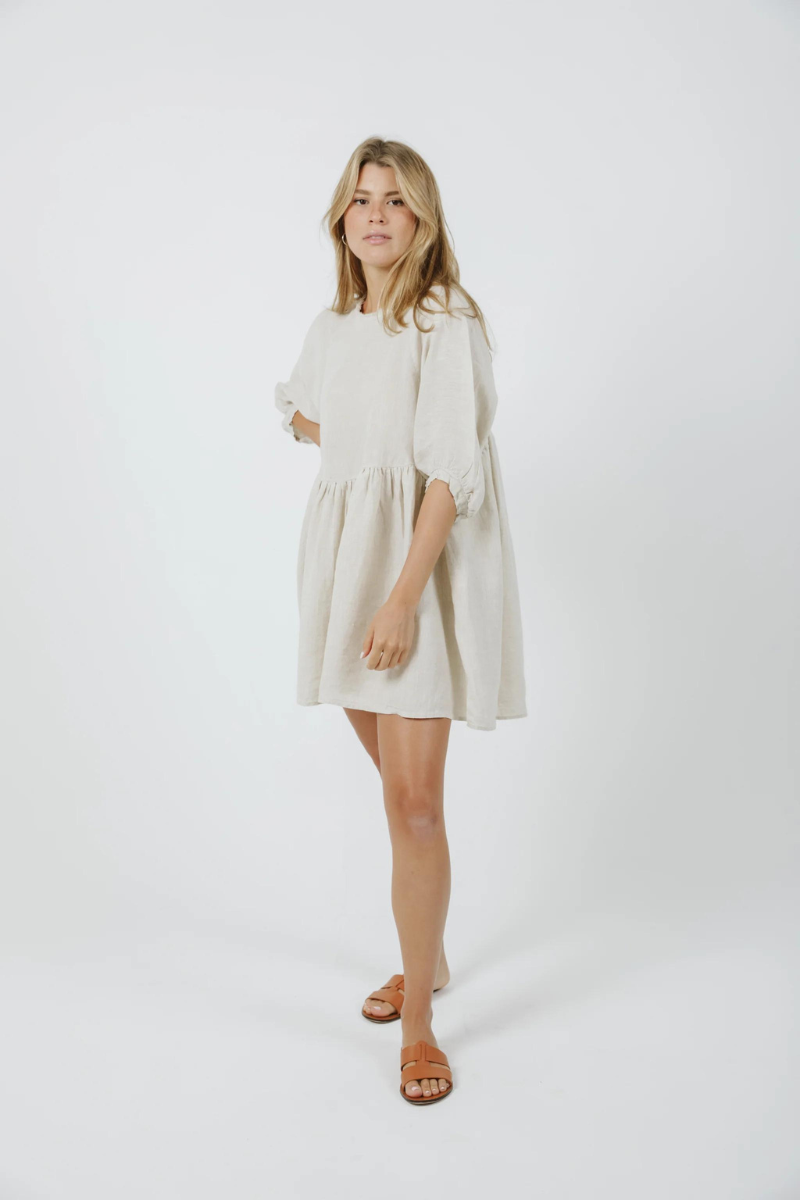 Lanhtrophy, Alcala Dress- Natural