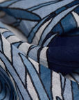 Inoui Editions, Etole 100 Cotton Freddy Scarf-Navy Blue