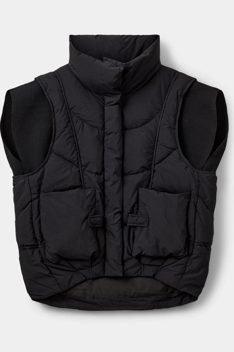 Sofie Schnoor, Black Quilted Vest