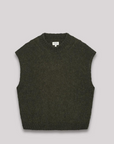 Hartford, Maori Knit Pullover- Army & Gold