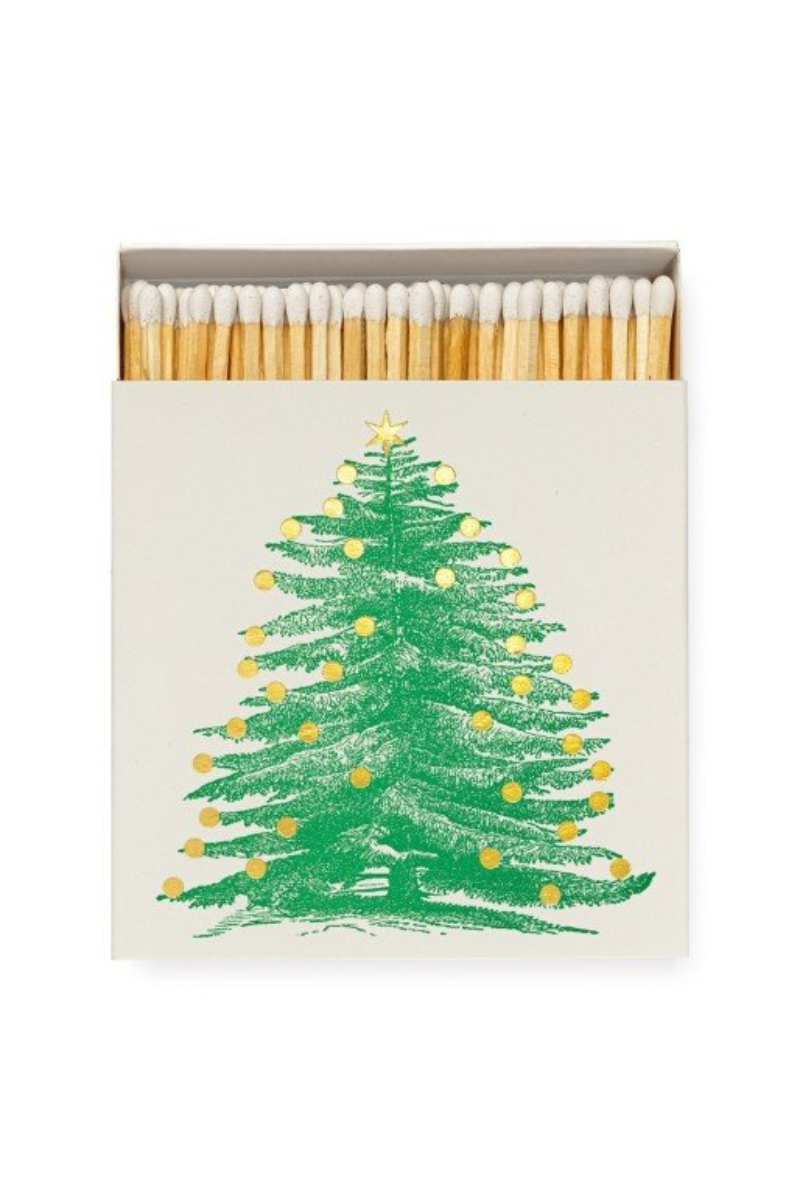 Archivist Gallery, Luxury Square Matchbox- Christmas Tree