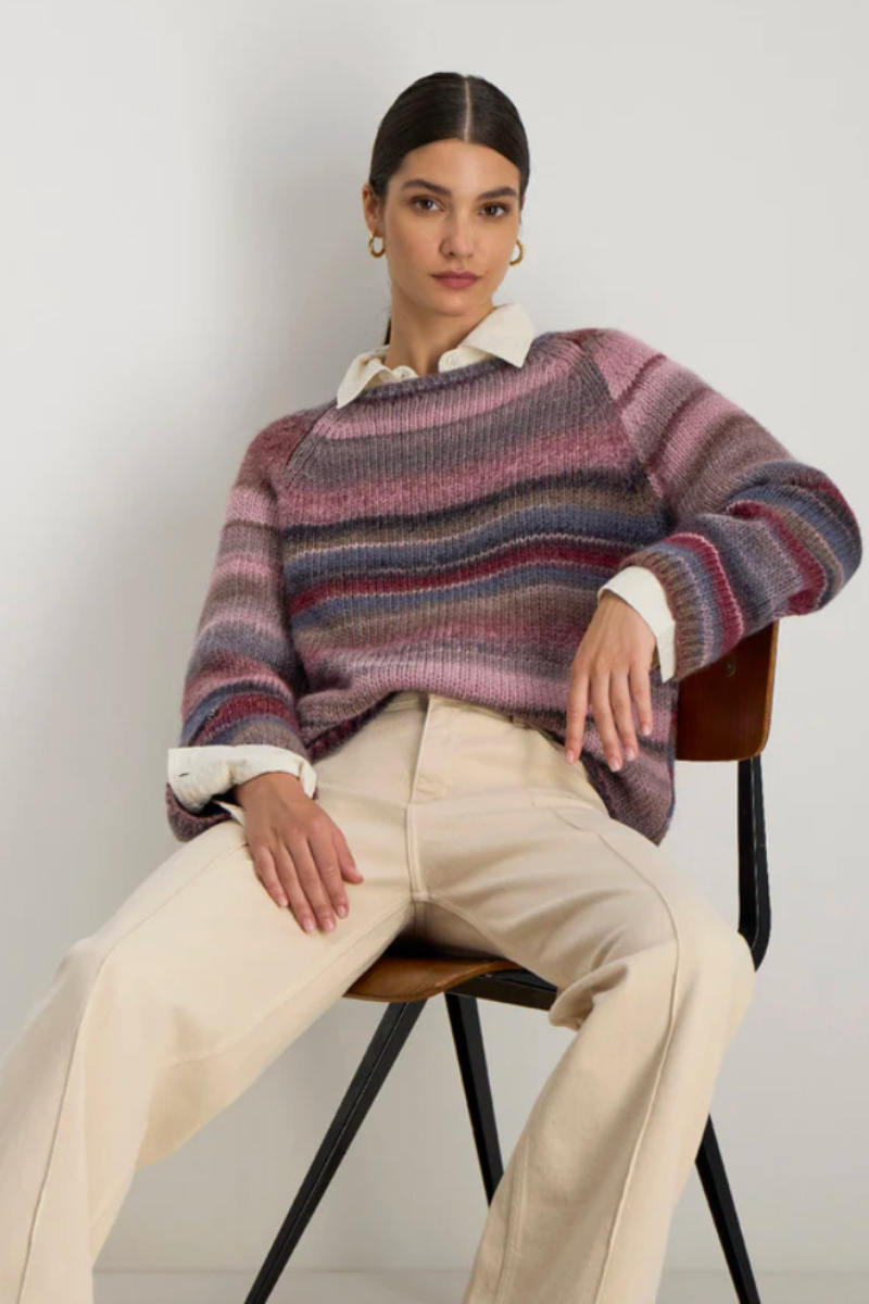 Stella Forest, Aven Sweater- Rose