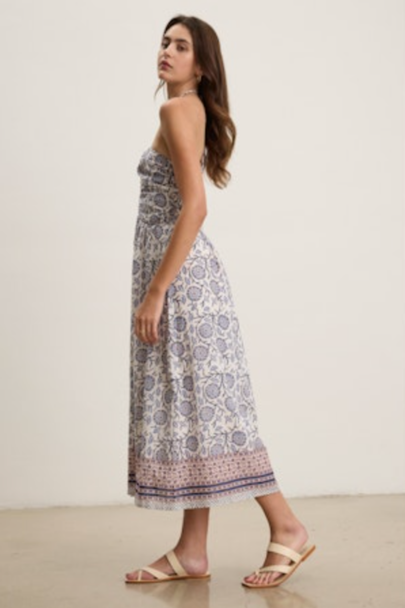 Velvet, Odette Block Print Dress