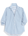 Frank & Eileen, Eileen Relaxed Button Up Shirt- Blue Crab