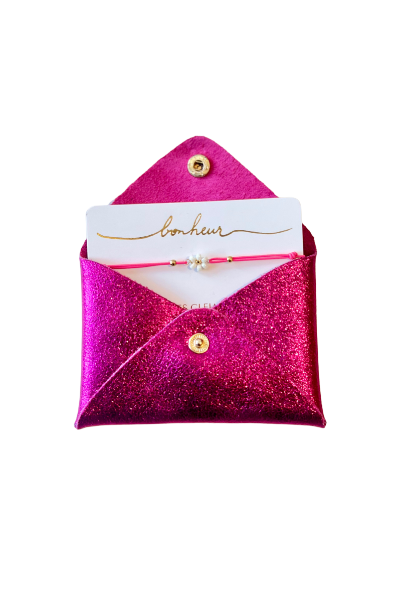LC, Flower Charm Set- Magenta