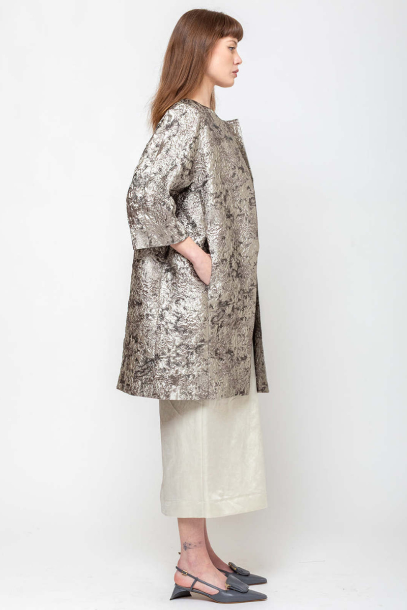 Susanne Bommer, Glitter Coat - Sand