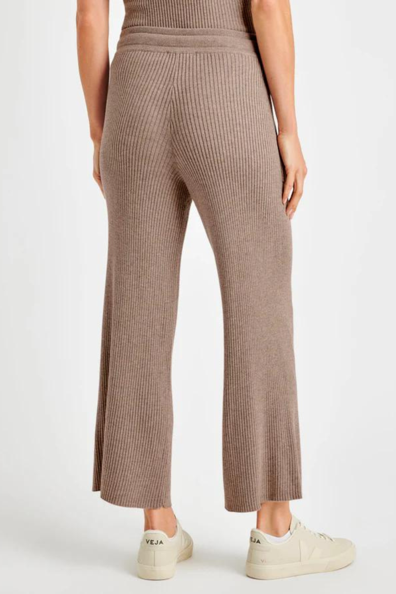 Splendid, Georgie Rib Pants-Tawny Heather