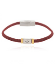 AB, Cord Bracelet with Magnetic Clasp