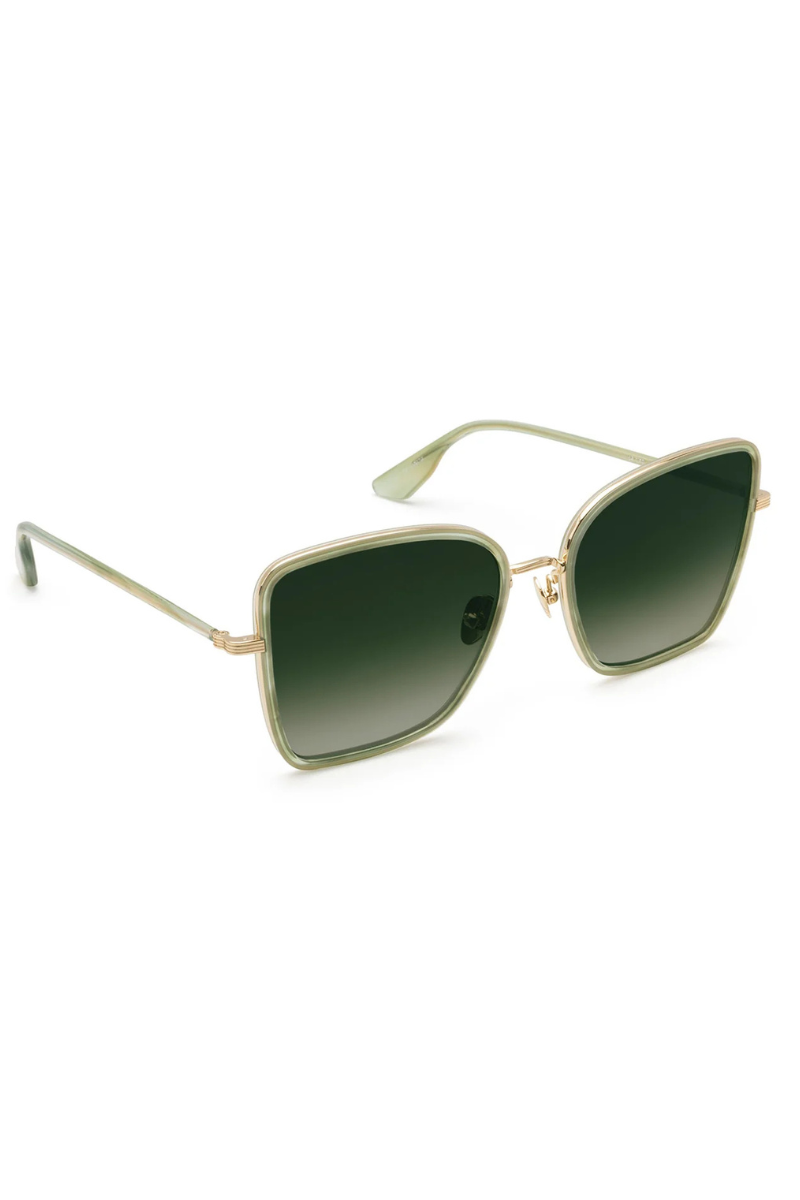 Krewe, Jolene Sunglasses 12K Titanium + Selene