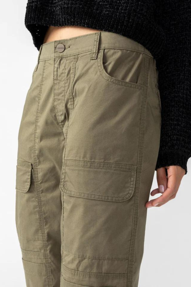 Sanctuary, Cali Cargo Pant- Mossy Green