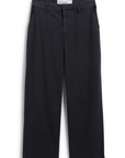 Frank & Eileen,  Westport Italian Wide Leg Chino- Washed Black