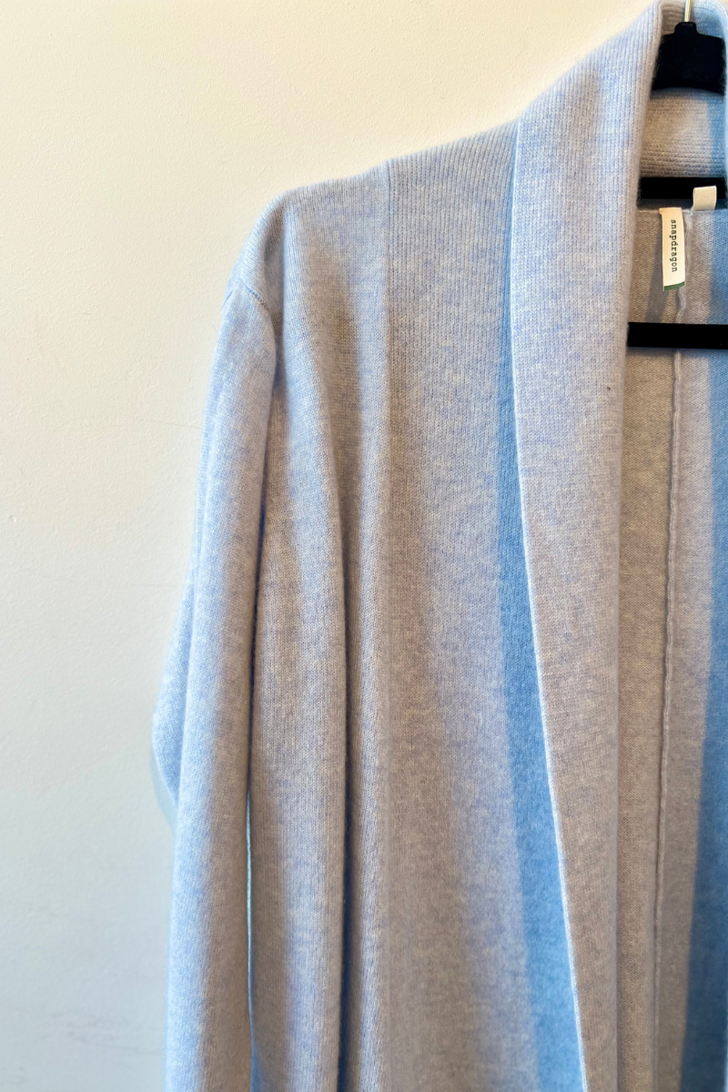 Cashmere Swing Sweater Coat