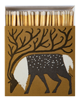Archivist Gallery, Luxury Square Matchbox-Reindeer