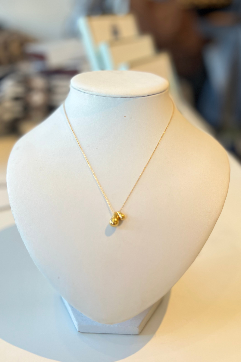 LC, Gota Steel Necklace- Gold