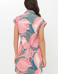 Oliphant, Shirt Dress Mini- Nautilus Navy
