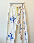 Relax R, Arco Embroidered Track Pants- Multi