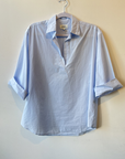 Hartford, Women's Woven Shirt-Cola/Sky