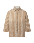 0039 Italy, Hollie Linen Striped Blouse