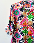 Vilagallo, Ikat Silk Blouse