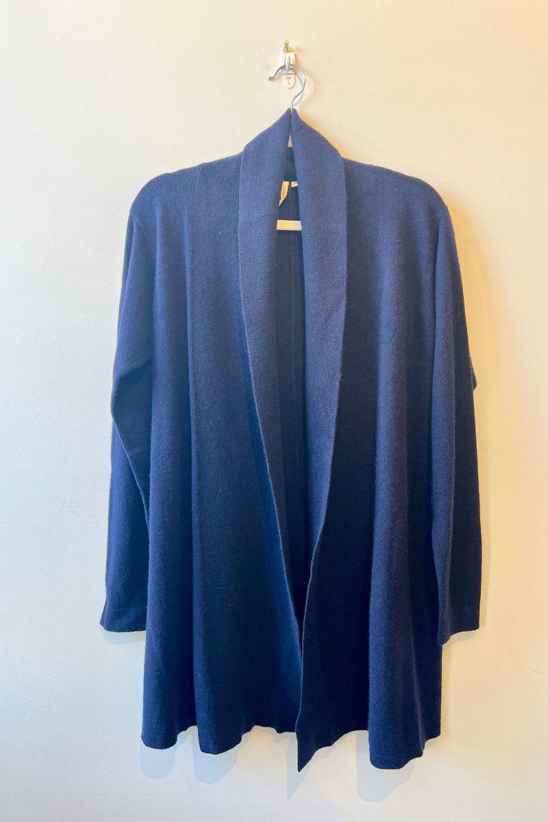 Cashmere Swing Sweater Coat