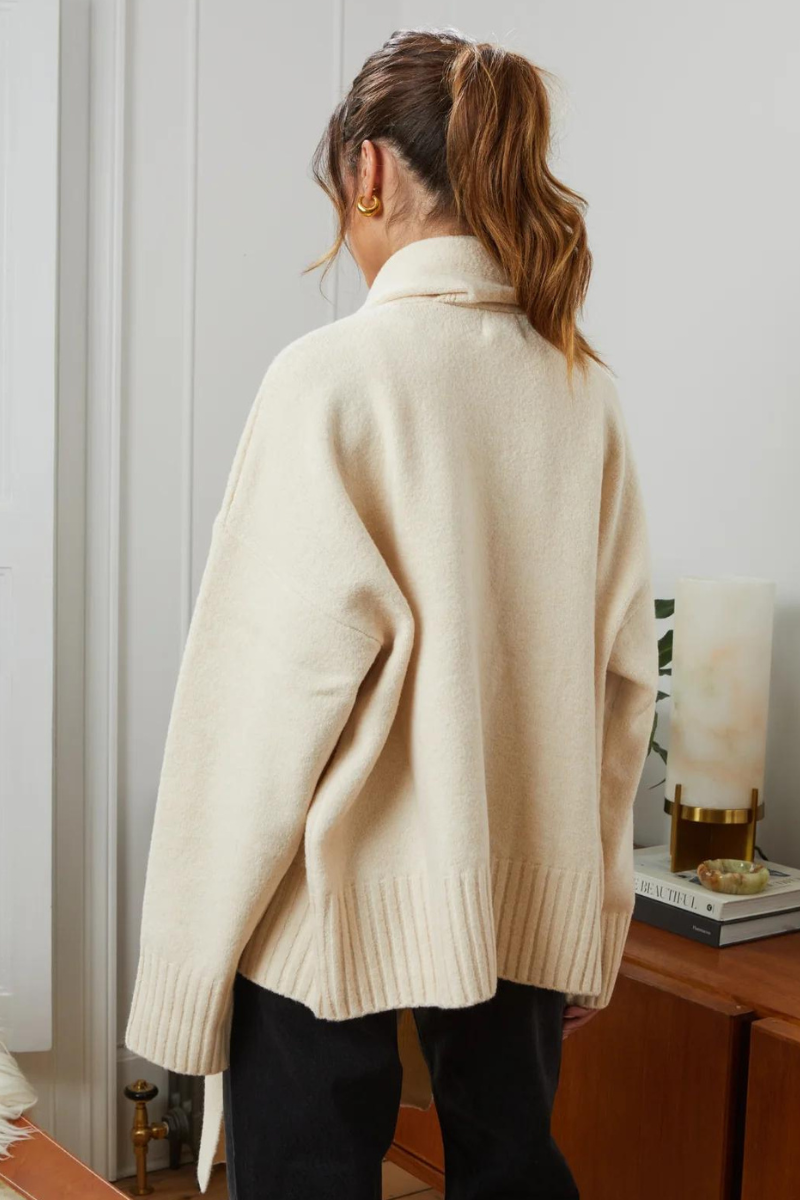 Charli, Harper Cardigan - Latte