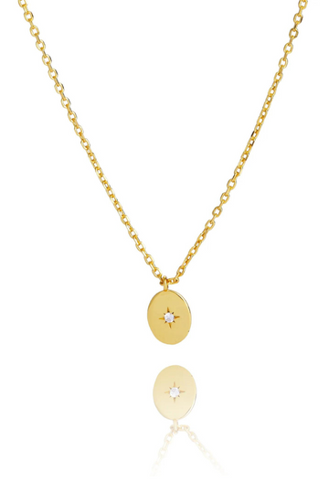 The Makery, Gold North Star Necklace