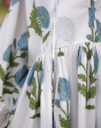 Maison Marigold, Taj Mini Dress - Blue Flower