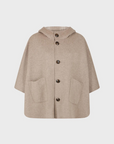 Gerard Darel, Laryssa Reversible Hooded Cape Coat