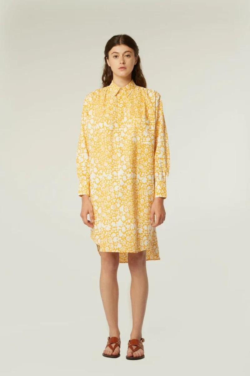 Moismont, Valentina Dress- Romy Sunflower