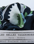 Les Belles Vagabondes, Mini Asmar Scarf- Marine
