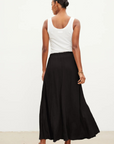 Velvet, Bailey Woven Linen Drawstring Skirt