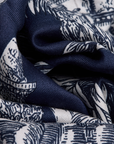 Inoui Editions, Piranesi Square 130 Scarf- Navy
