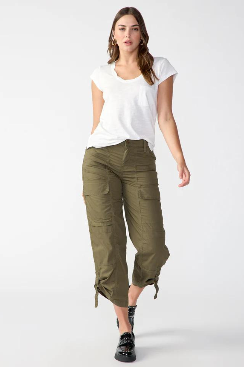 Sanctuary, Cali Cargo Pant- Mossy Green