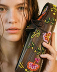 Arianna Leather Beaded Moccasin Shoes