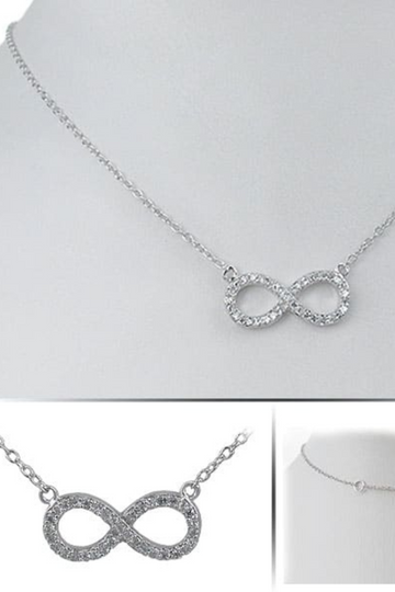 Silver Infinity Necklace