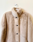 Hartford, Vayak Knitted Coat-Natural