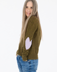 Kerri Rosenthal, Patchwork Heart Pullover
