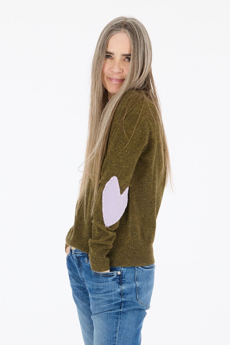 Kerri Rosenthal, Patchwork Heart Pullover
