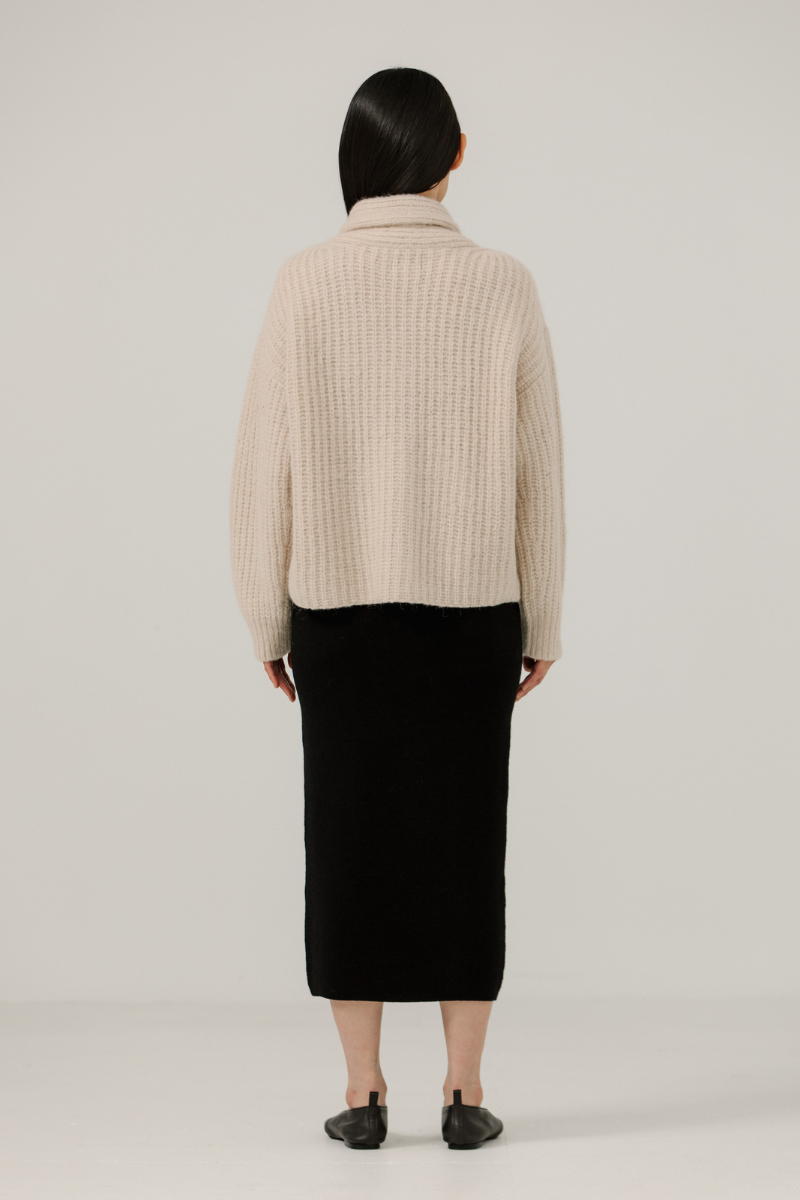 Bare, Oversized Shawl Cardigan