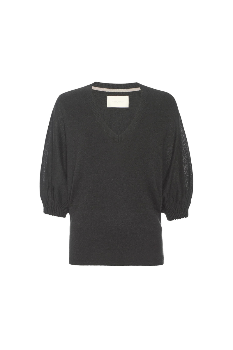 Brochu Walker, Fell Sweater Top - Black Onyx