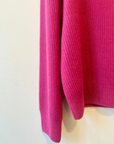 Cashmere thin Ribbed Lounge Sweater