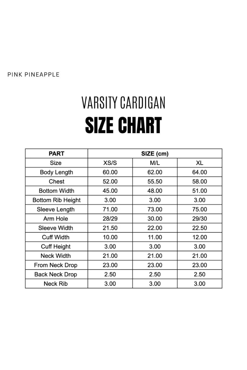 Varsity Par-Tee Golf Cart Cardigan