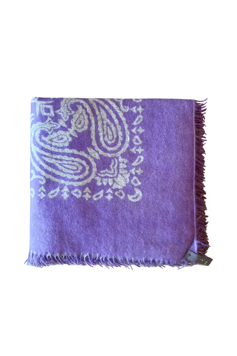 Cashmere Bandana Scarf, Various Colours, by Kas – Snapdragon