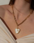 Thatch, Malene Mother of Pearl Necklace