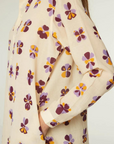 Moismont, Martine Tunic- Flowers Viola Natural