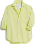 Frank & Eileen, Eileen Relaxed Button-Up Shirt - Chartreuse